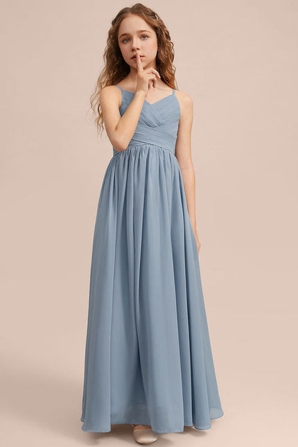 Robe Cérémonie Longue Vert Deau - gallery 2