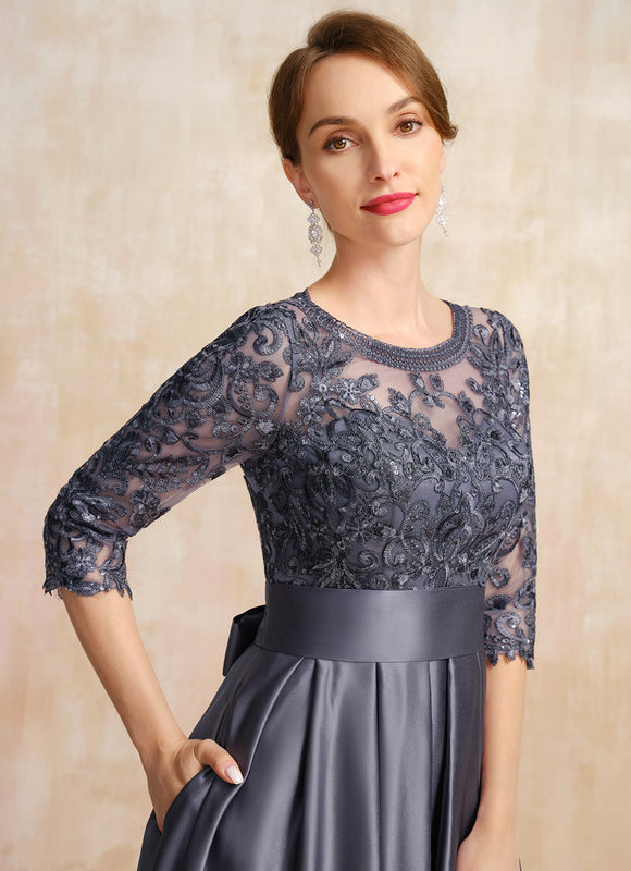Robe Ceremonie Gris Perle - gallery 1