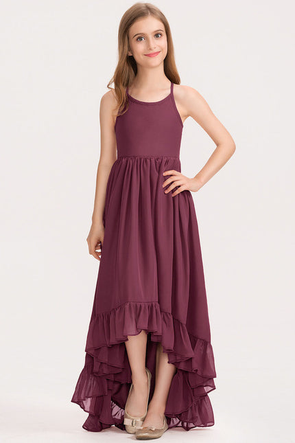 Robe Cérémonie Asymétrique Enfant - gallery 3
