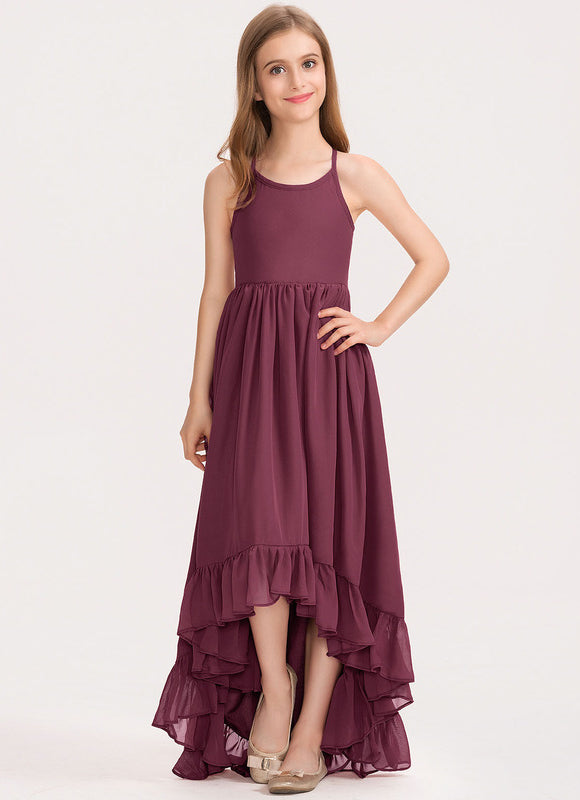 Robe Cérémonie Asymétrique Enfant - gallery 3