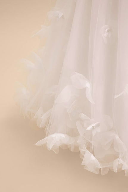 Robe Cérémonie Florale Perlée - gallery 8