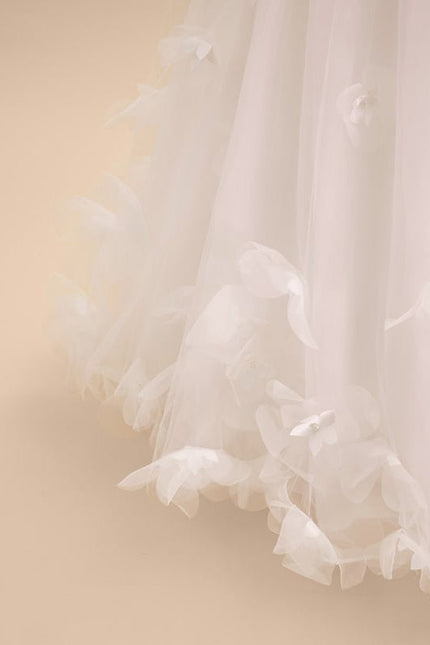 Robe Cérémonie Florale Perlée - gallery 8