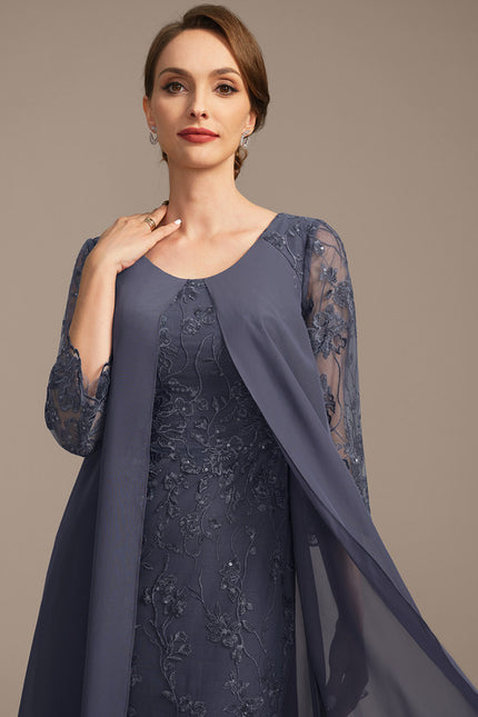 Robe Cérémonie Fluide Brodée - gallery 1