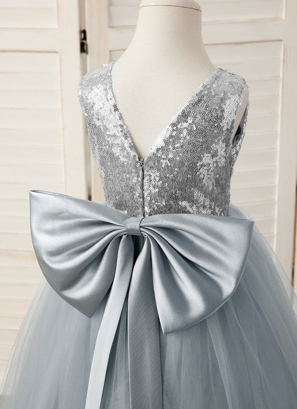 Robe Cérémonie Étoile Argentée - gallery 3