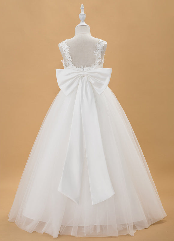 Robe Cérémonie Enchantée Blanc - gallery 6