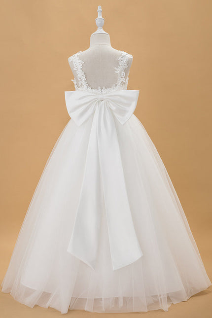Robe Cérémonie Enchantée Blanc - gallery 6