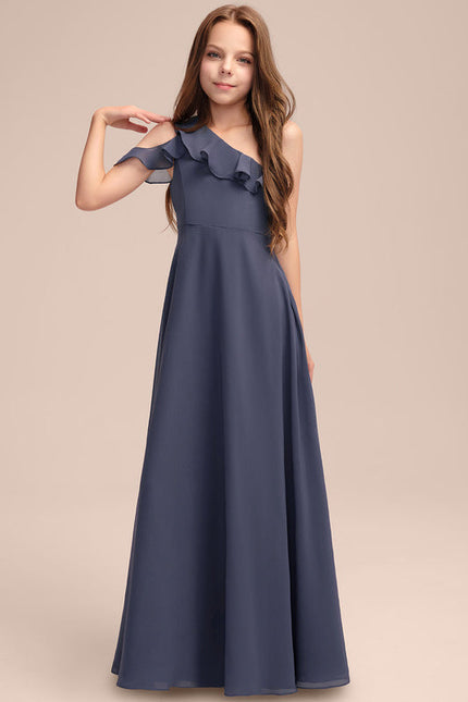 Robe Cérémonie Flottante Marine - gallery 1