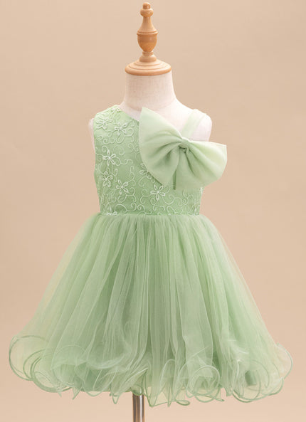 Robe Cérémonie Tulle Verte