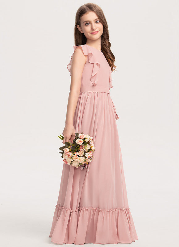 Robe Cérémonie Flottante Enfant - gallery 2