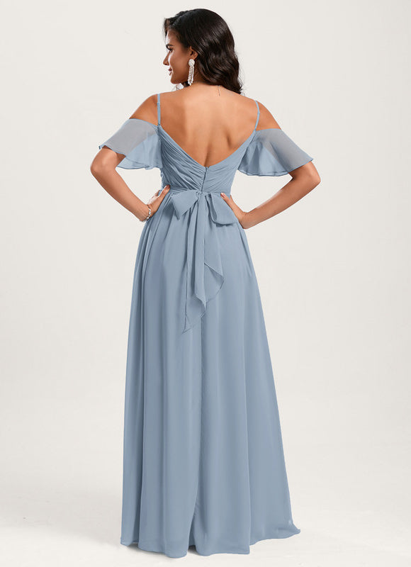 Robe Ceremonie Bleu Clair - gallery 2