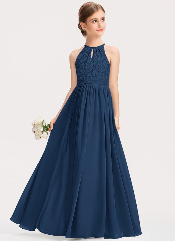 Robe Cérémonie Longue Rose Douce