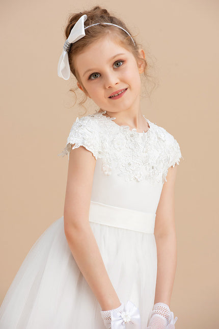 Robe Cérémonie Pureté Élégante - gallery 2