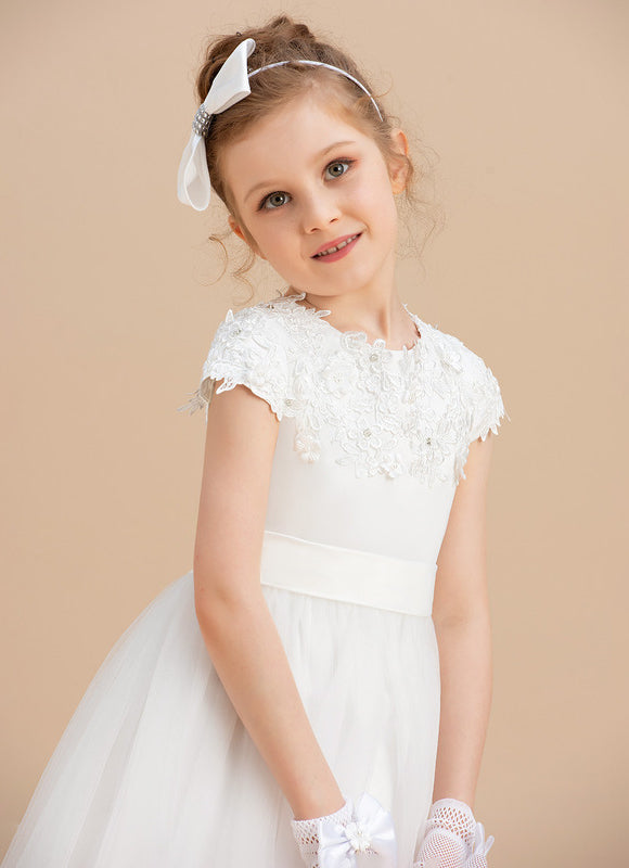 Robe Cérémonie Pureté Élégante - gallery 2