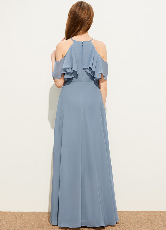 Robe Cérémonie Longue Froncée - gallery 4