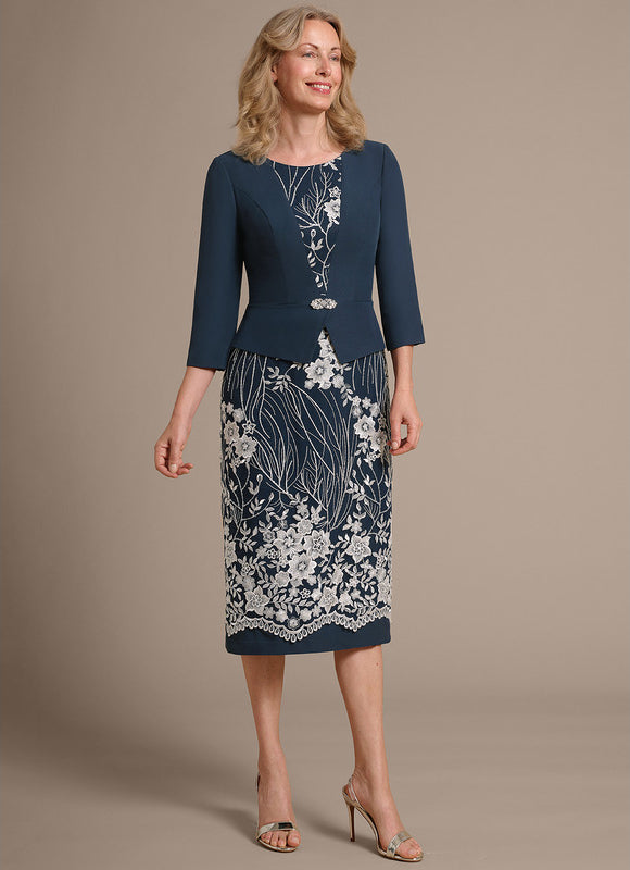 Robe Cérémonie Élégante Brodée - gallery 2