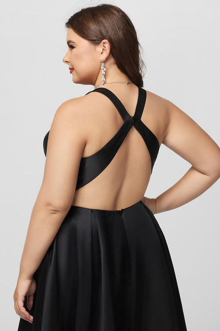 Robe Cérémonie Longue Florale Satinée - gallery 8