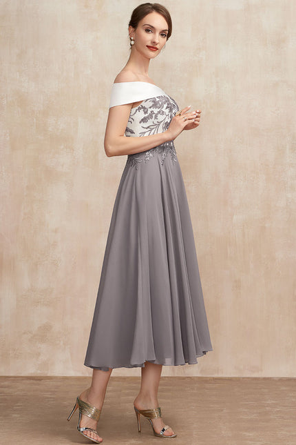 Robe Cérémonie Couture Grise - gallery 6