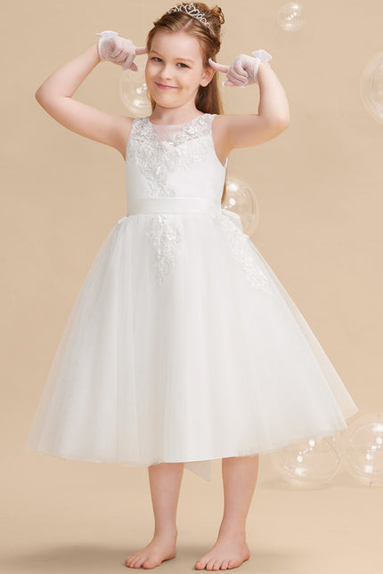 Robe Cérémonie Fleurie Étoilée - gallery 3
