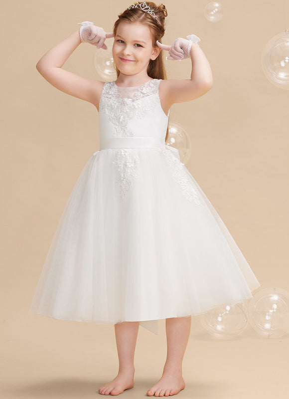 Robe Cérémonie Fleurie Étoilée - gallery 3