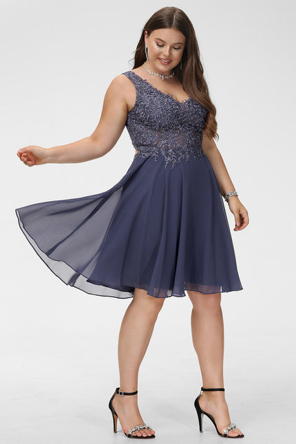 Robe Cérémonie Chiffon Brodée - gallery 9