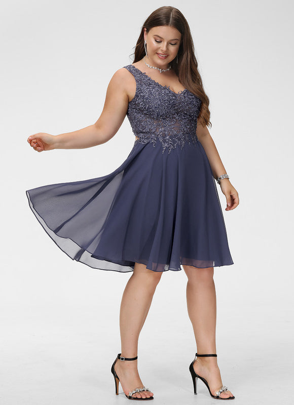 Robe Cérémonie Chiffon Brodée - gallery 9