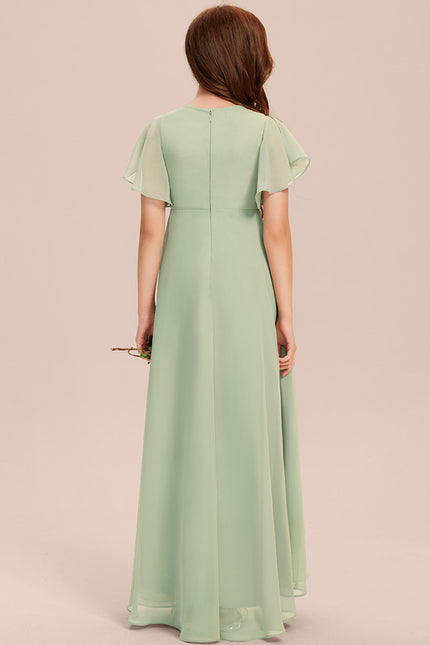 Robe Cérémonie Mousseline Marine - gallery 4