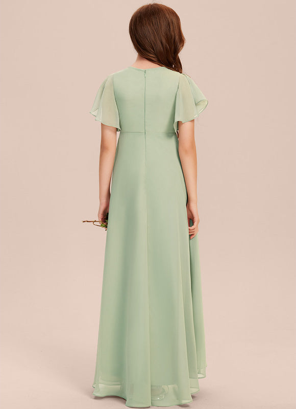 Robe Cérémonie Mousseline Marine - gallery 4