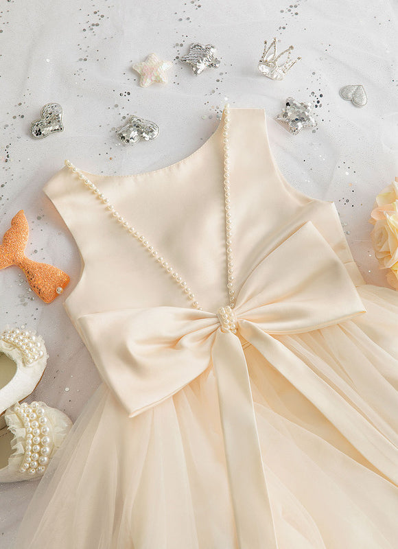 Robe Cérémonie Tulle Écrue - gallery 2