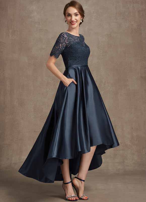 Robe Cérémonie Nuit Satinée Éthérée