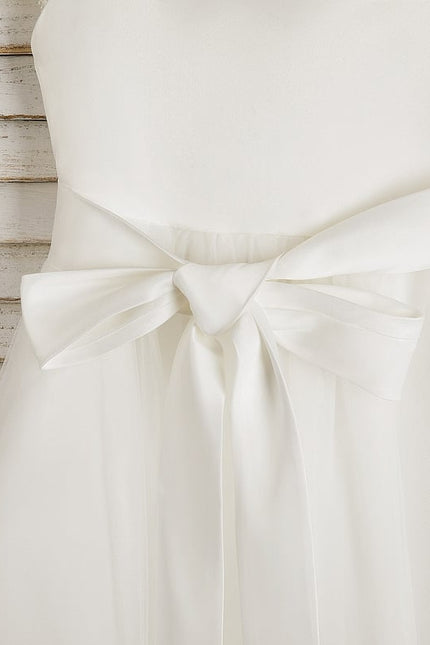 Robe Cérémonie Satin Tulle Chic - gallery 6