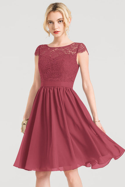 Robe Cérémonie Violet Élégant - gallery 4