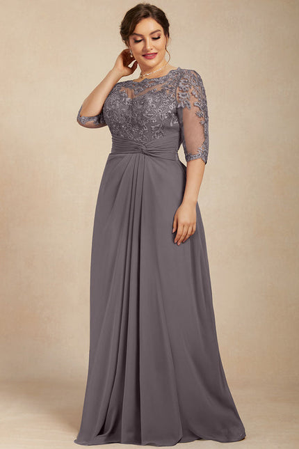 Robe Ceremonie Grande Taille Occasion - gallery 6