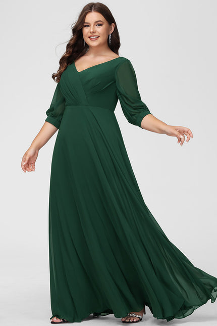 Robe Cérémonie Longue Volants Rose - gallery 6