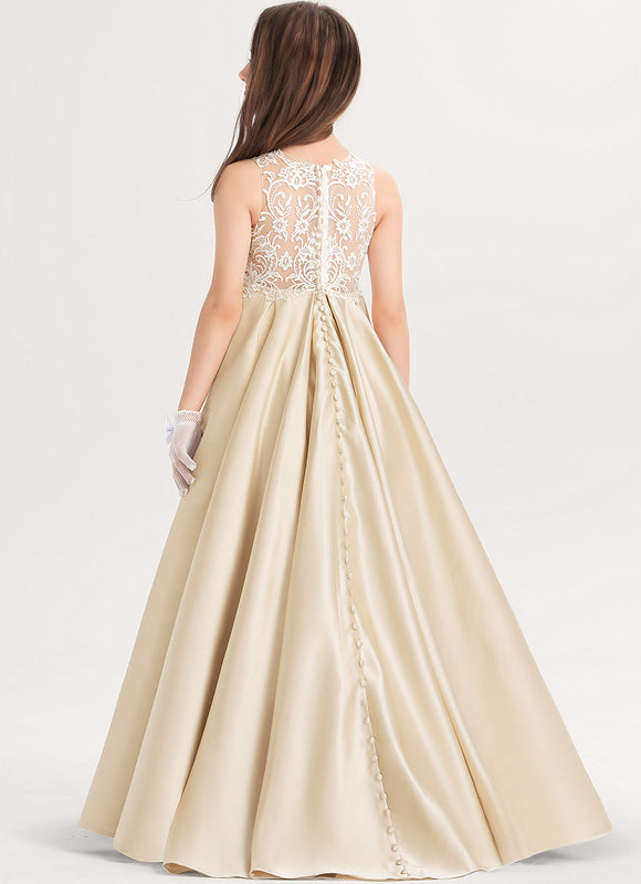 Robe Ceremonie Fille Dorée - gallery 5