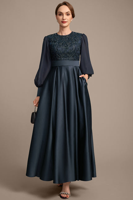 Robe Cérémonie Élégance Sombre - gallery 2