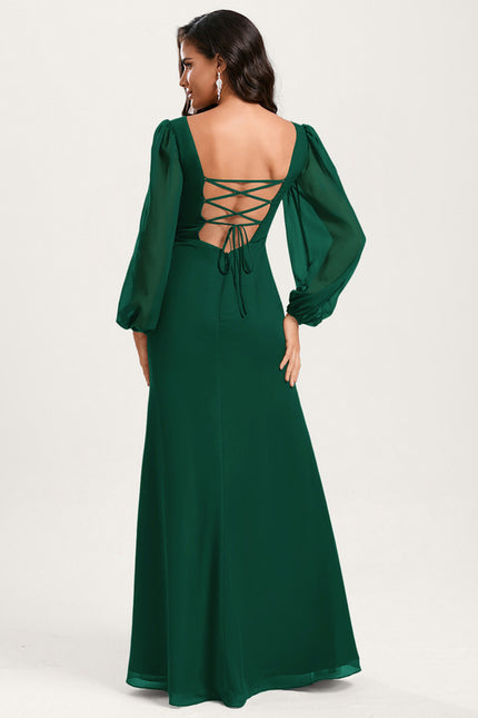 Robe Cérémonie Sirène Vert Émeraude - gallery 4
