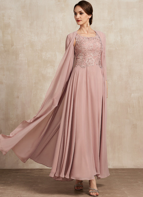 Robe Cérémonie Longue Élégante Bleu