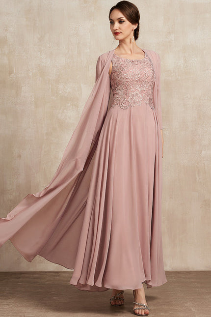 Robe Cérémonie Longue Élégante Bleu