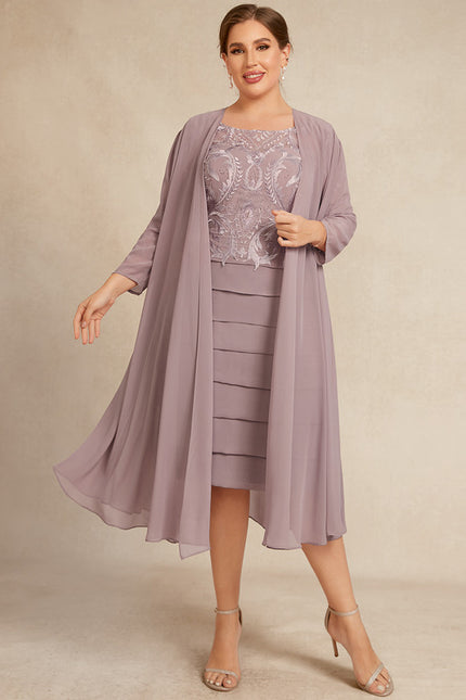 Robe Cérémonie Illusion Lavande - gallery 8