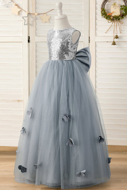 Robe Cérémonie Étoile Argentée - gallery 2