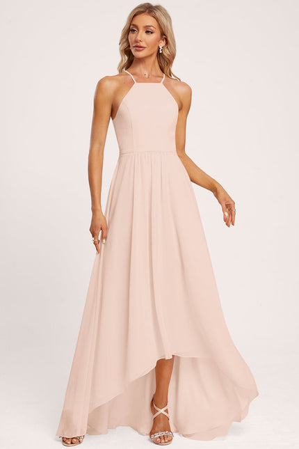 Robe Cérémonie Mousseline Asymétrique - gallery 2