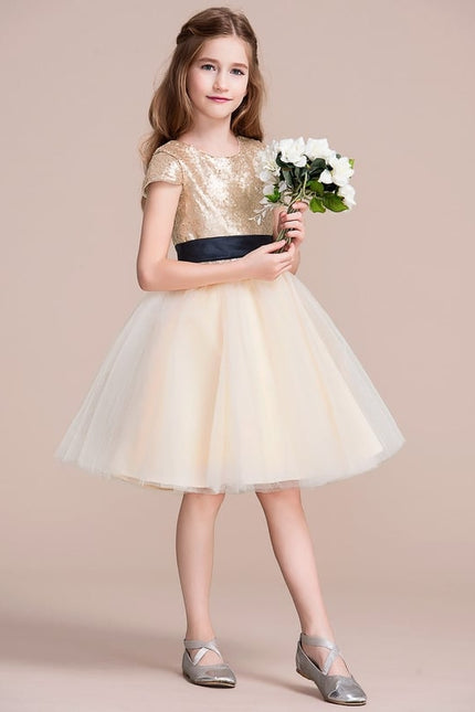 Robe Cérémonie Tulle Sable - gallery 1