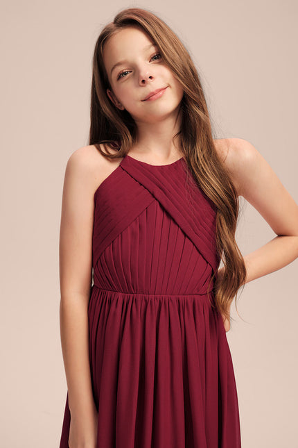 Robe Cérémonie Longue Plissée - gallery 2