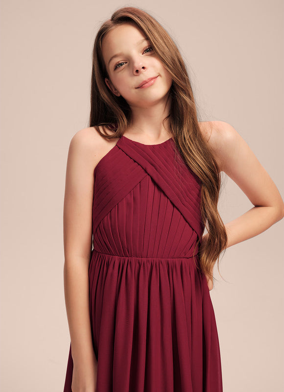 Robe Cérémonie Longue Plissée - gallery 2
