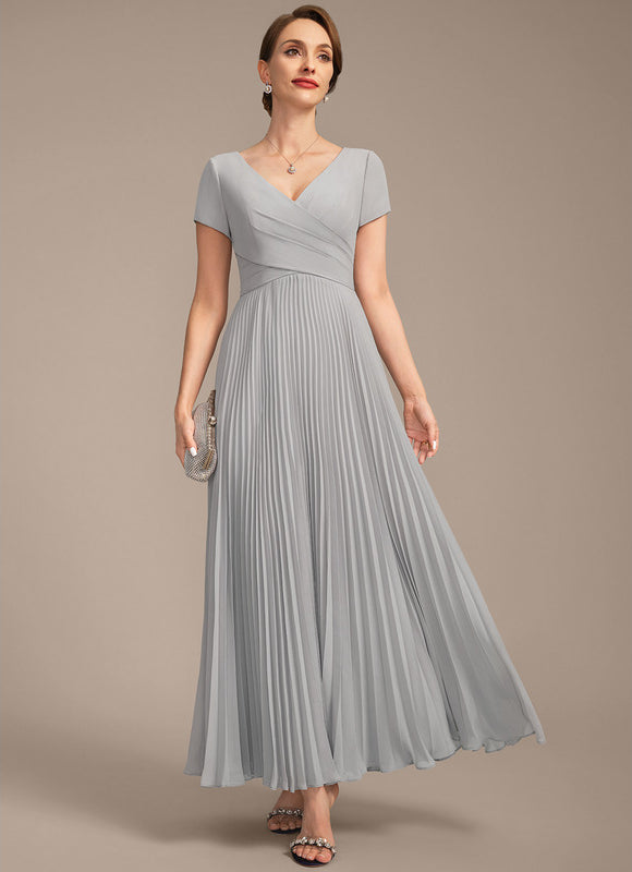 Robe Cérémonie Plissée Élégante - gallery 5