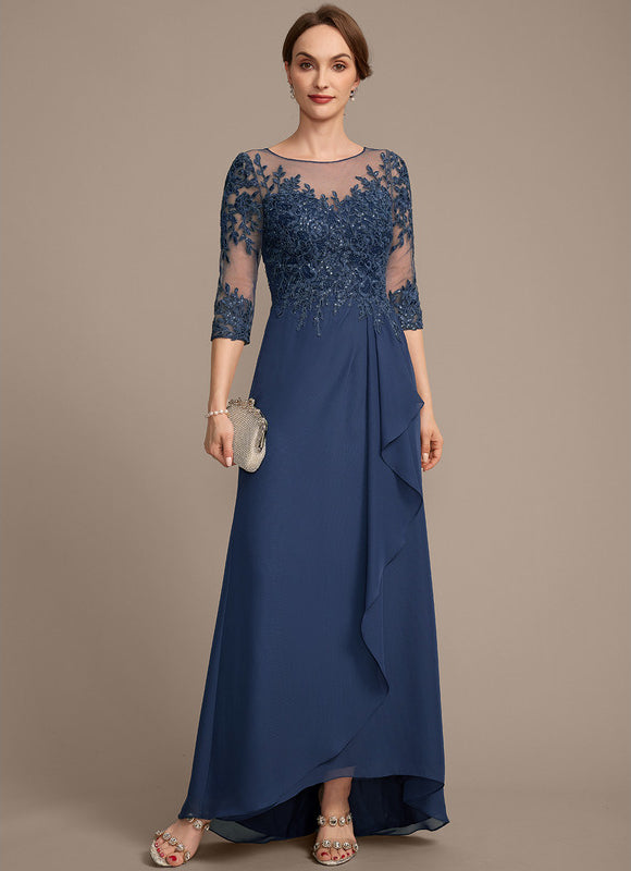 Robe Cérémonie Élégance Marine Scintillante - gallery 2