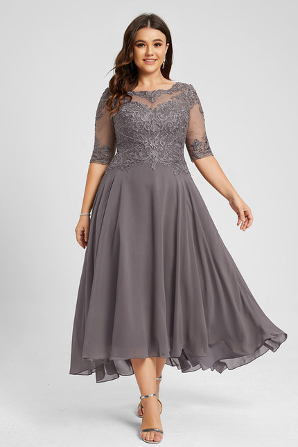 Robe Col Bateau Ceremonie - gallery 7