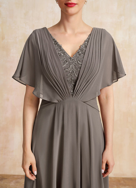 Robe Cérémonie Vaporeuse Dentelle - gallery 8