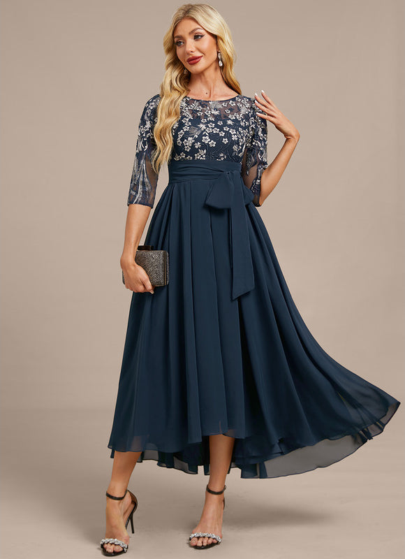 Robe Ceremonie Avec Manches - gallery 4
