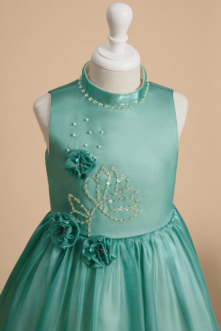 Robe Cérémonie Émeraude Céleste - gallery 2